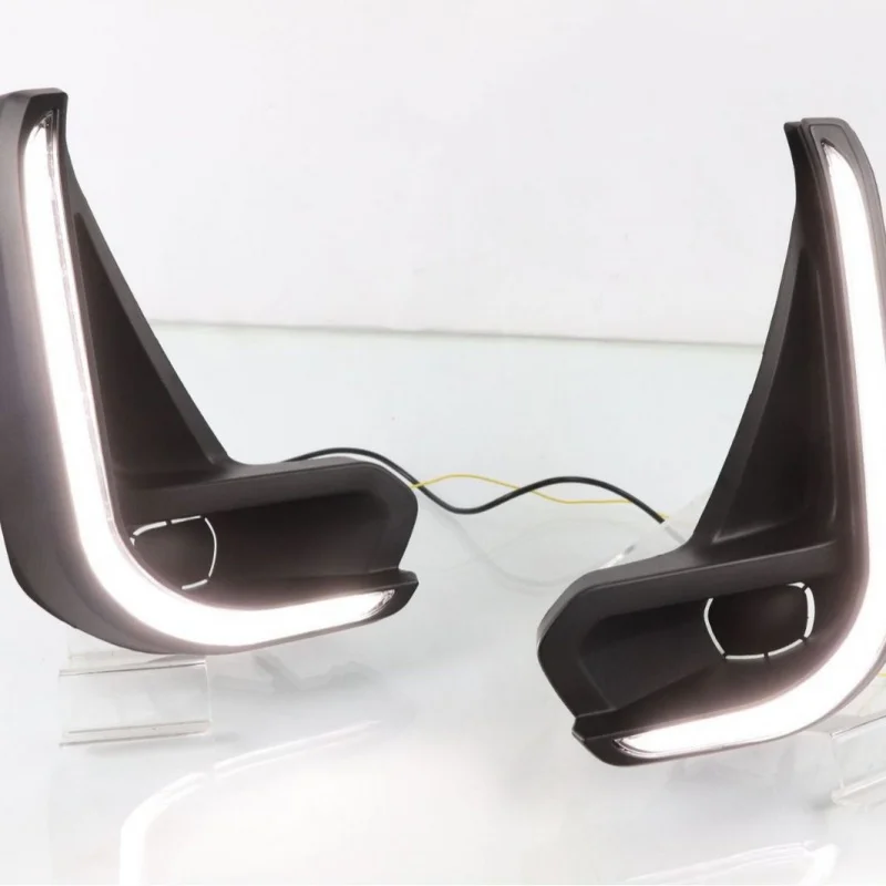 

SAARПодходит для Toyota20-21HiluxHiluxDaytime Ходовые огни для HiluxREVO RoccoTurn Signal Противотуманные фары