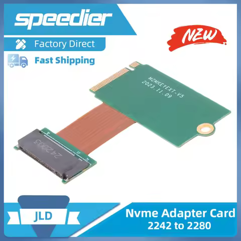 For Lenovo Saver Legion Go 4T 8T NVMe M.2 PCIe 4.0 2242 to 2280 Solid State Hard Disk Conversion Adapter Board DIY Handheld Game