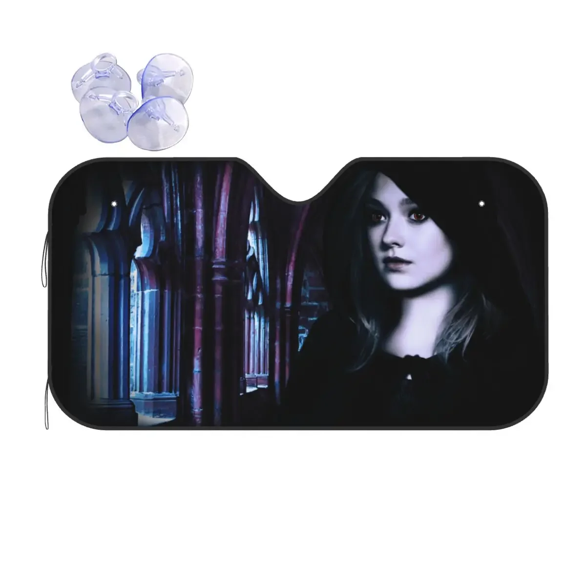 Jane Sunshade Windscreen The Twilight Saga Movie Funny Car Front Window Visor 70x130cm Car Sunshade Accessories Covers