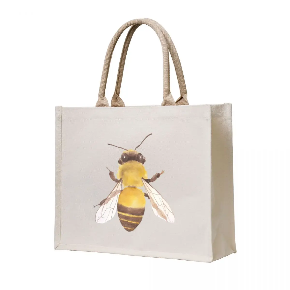 

Bee #2 Tote Bag Canvas shoulder bag cloth bag woman tote woman free delivery bags
