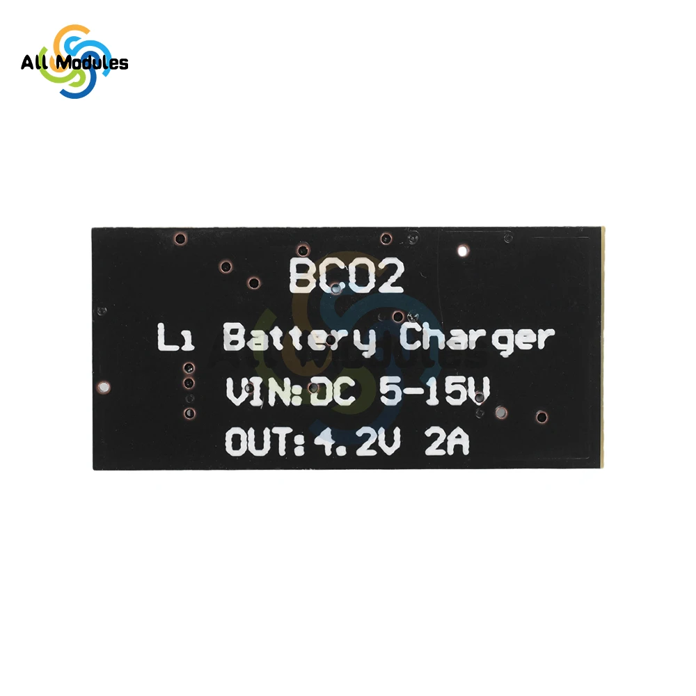 DC5-15V 18650 21700 Lithium Battery Charging Module 9V12V15V Charging With Charging Indicator Light