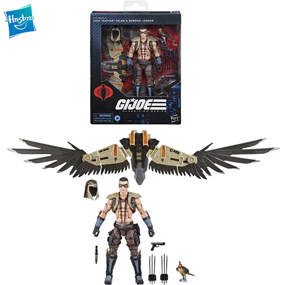 

Предварительный заказ Original Hasbro G.i. Joe Classified Series 139, чип Raptor Talon и General Ledger, 6 дюймов (150 мм), F9245