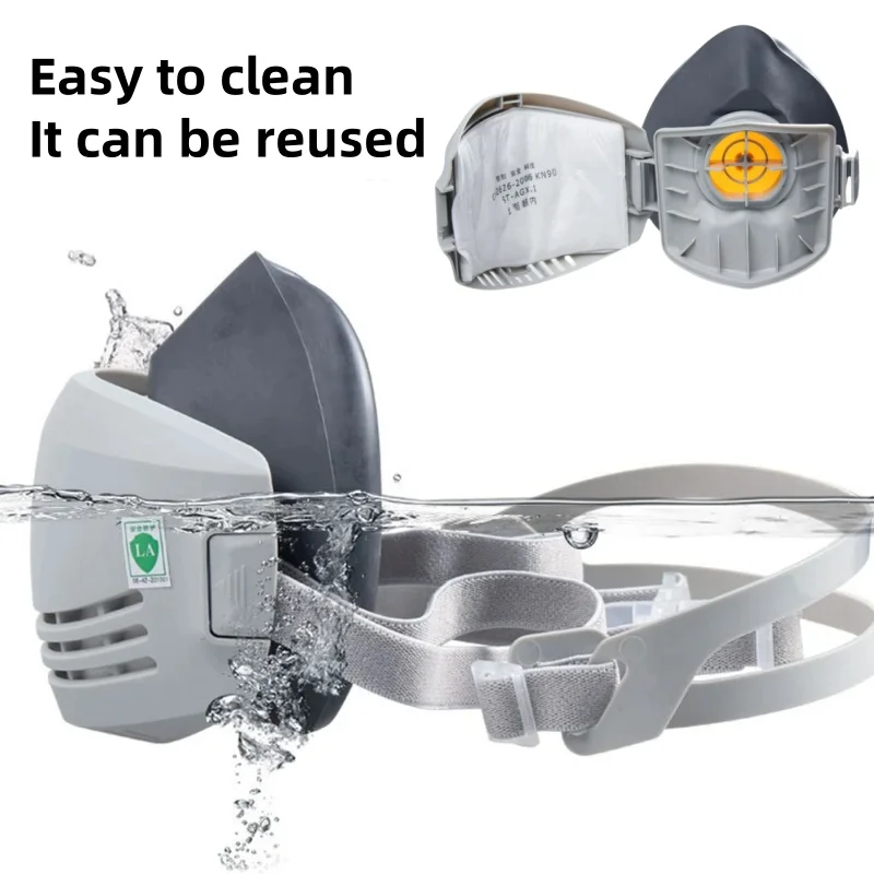 

Dust mask with filter cotton respirator Half mask Dust mask for industrial buildings Dust mask for smog safety dust mask