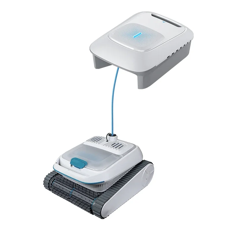 2026 Cordless Smart Automatic Pool Cleaner Robot | Surface & Floor Submersible Vacuumpromote sales