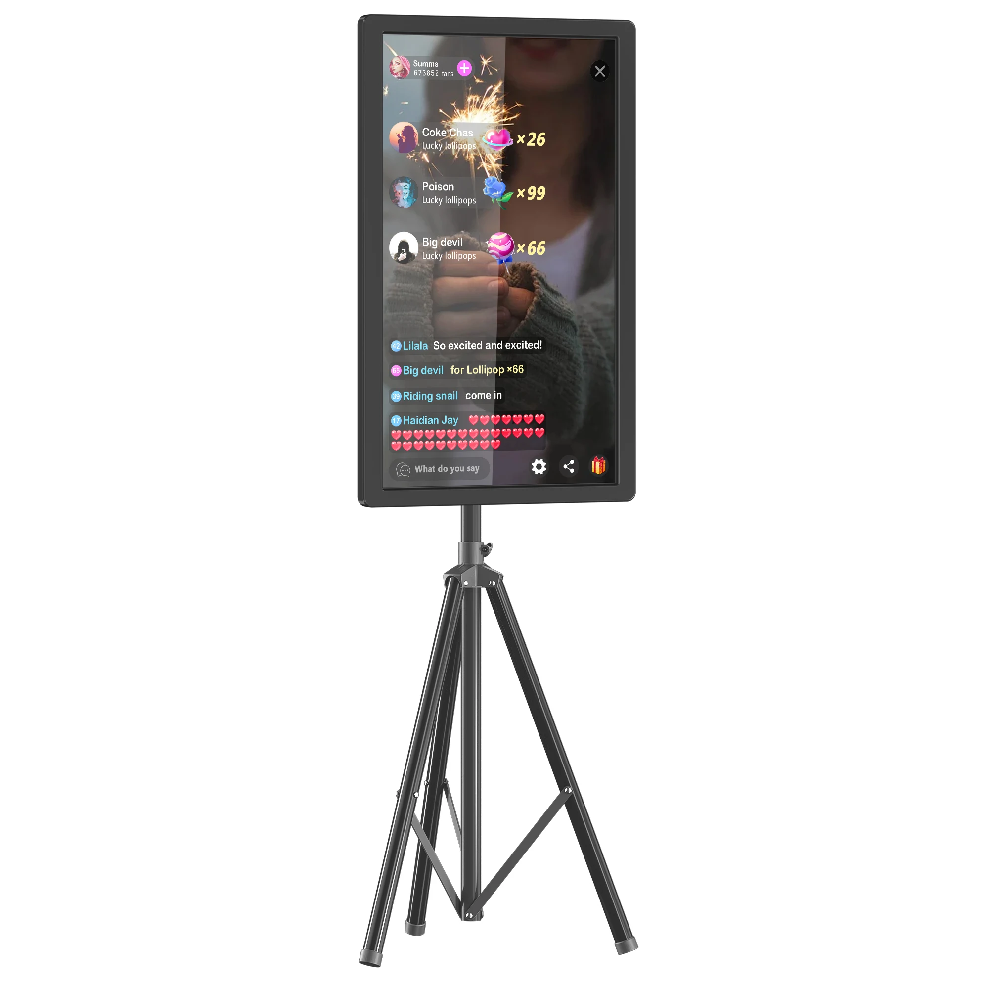 Best Selling Special For The Handsome & Pretty 21.5 Inch Smart Live Streaming Broadcast Screen