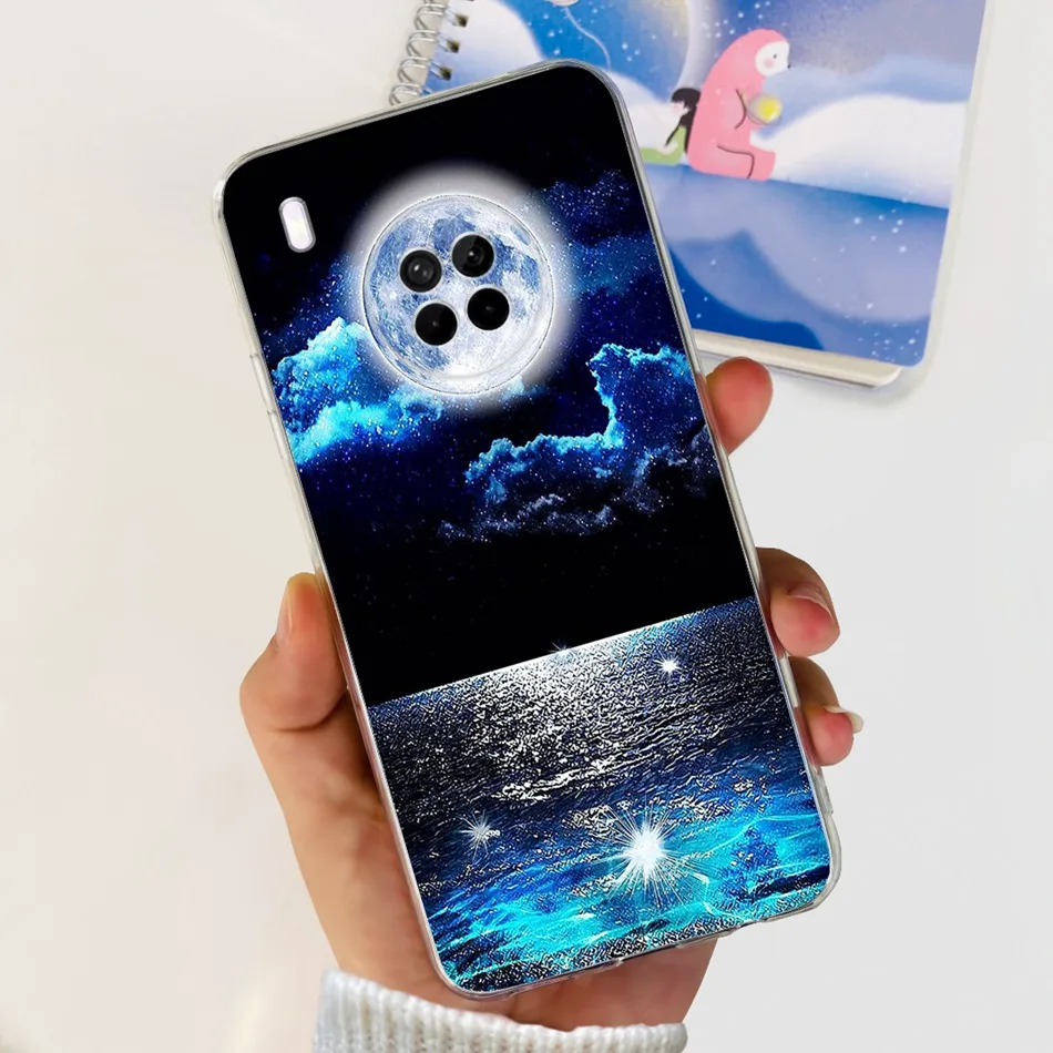 For Huawei Y9a Case Huawei Nova Y9a FRL-L22 FRL-L23 NovaY9a Y 9A Fashion Cool Pattern Soft Silicone TPU Phone Cases