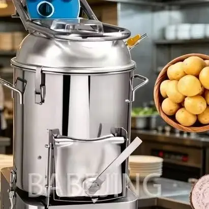 

Mini Multi-Functional Potato Cleaning And Peeling Machine Taro Processing Cleaning Machine Efficient Kitchen Tool