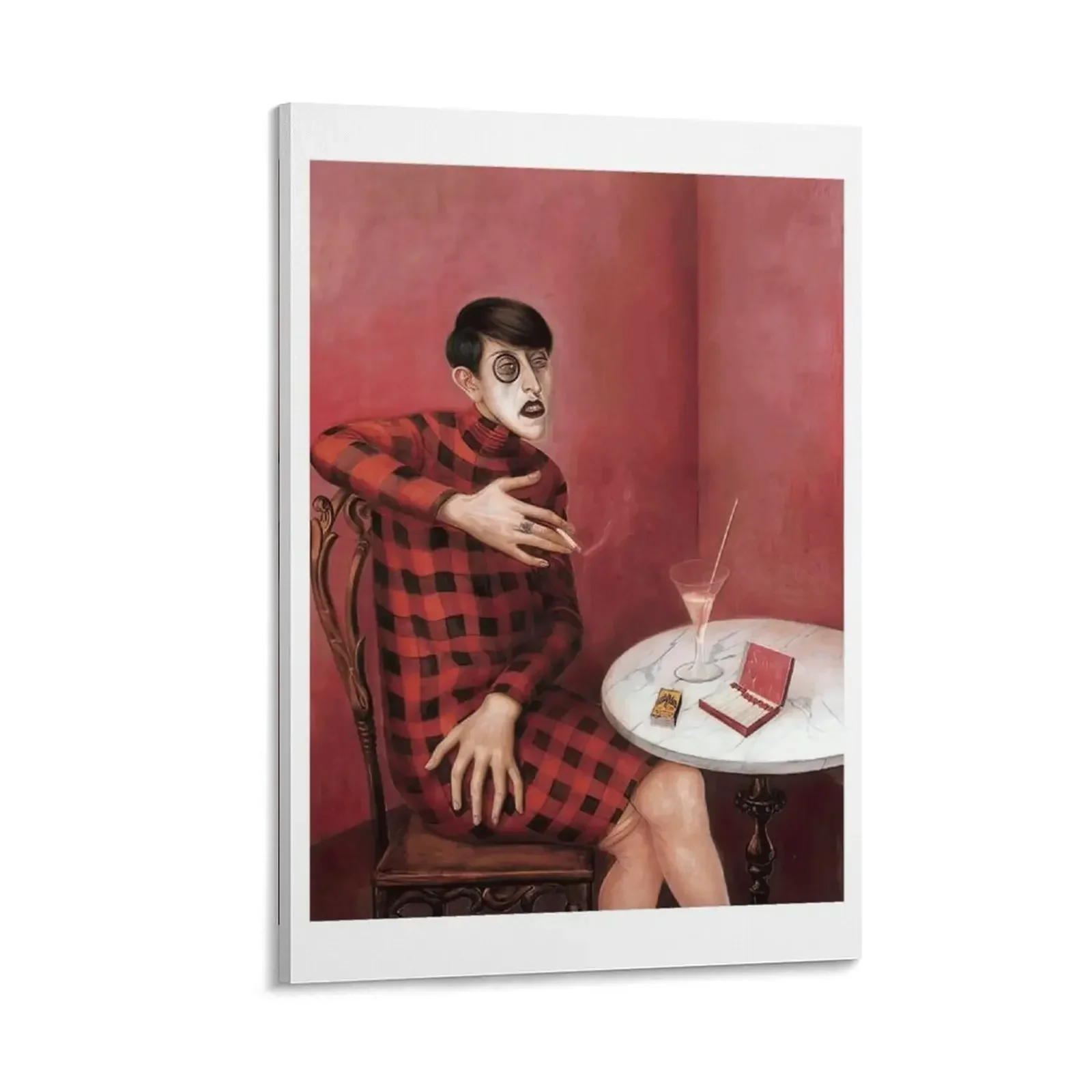 

Portrait of the Journalist Sylvia Von Harden Otto Dix Canvas Painting house decorations wall decor interior paintings