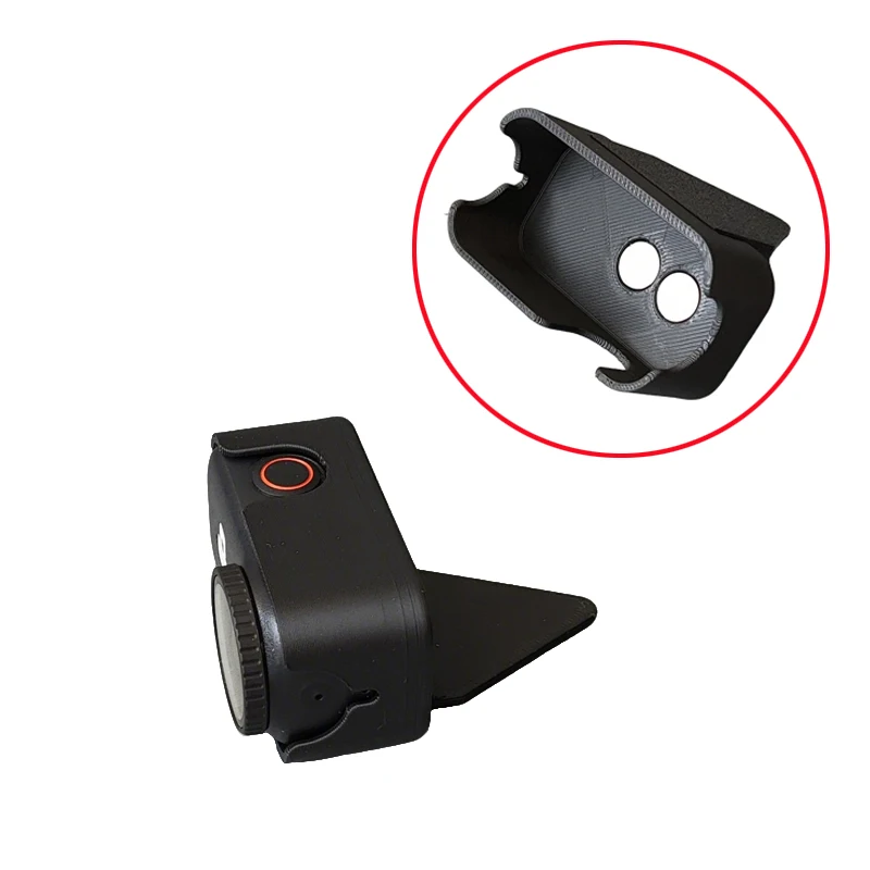 

1PCS For DJI OSMO NANO Camera Helmet Mount Motorcycle Riding POV Shooting Bracket Magnetic Fixing Holder 3D Printed Housing