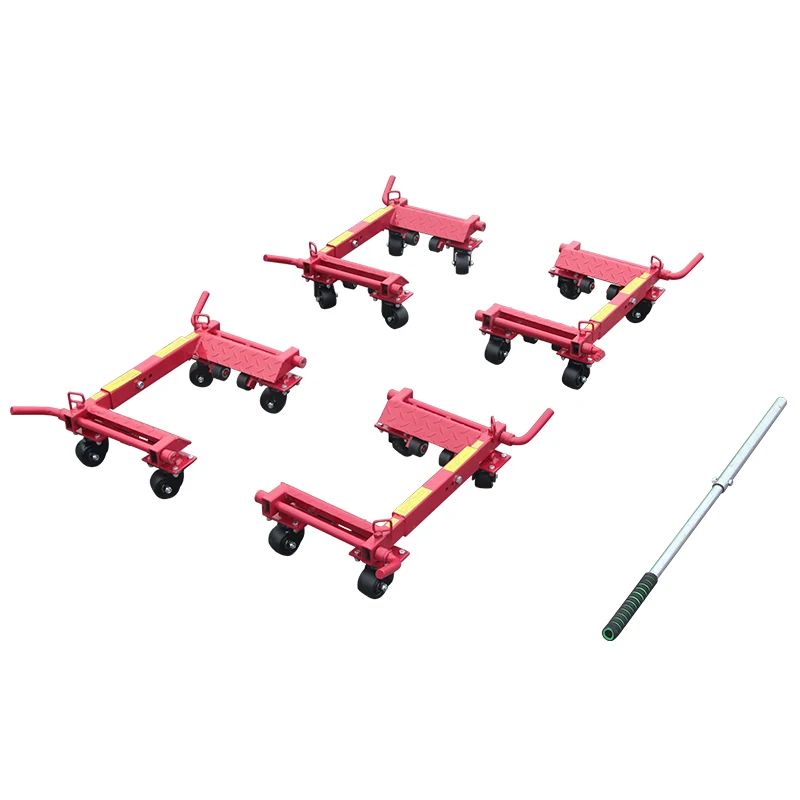 

New Car Mover Universal Manual Car Mover Mechanical Property Car Artifact Road Rescue Trailer Wheel