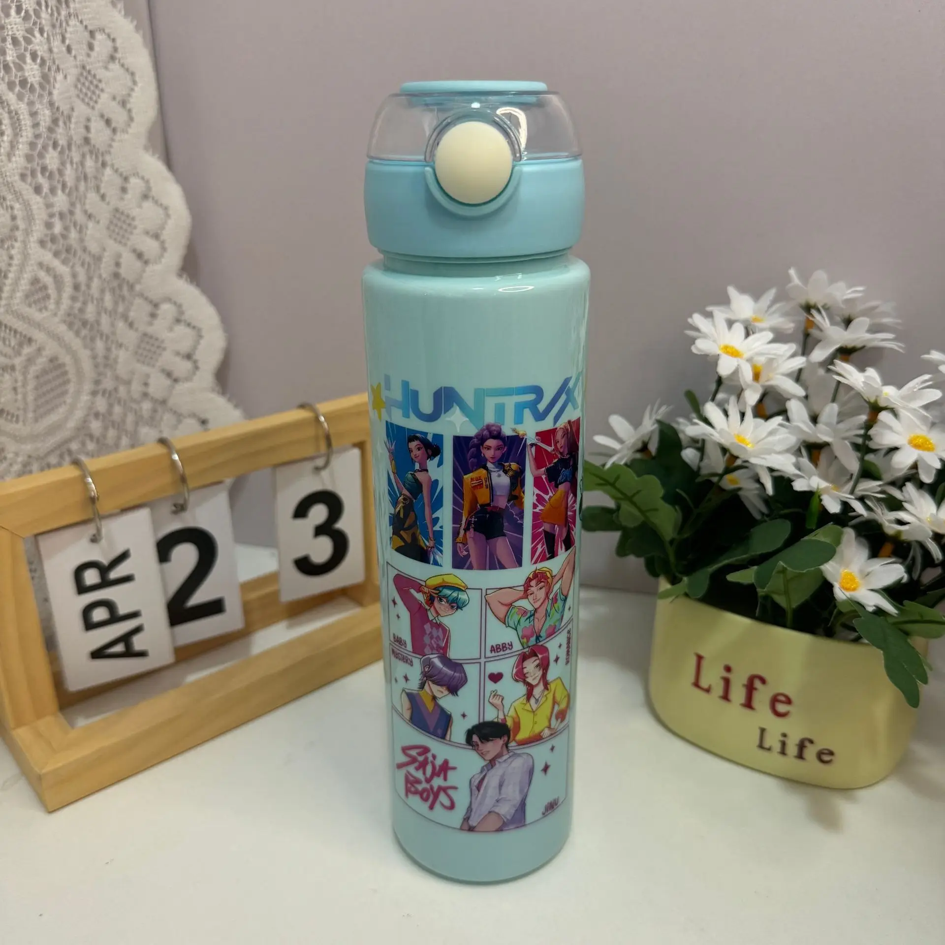 1 قطعة كوب جميل كوب بقشة كوب شرب كوب سعة كبيرة