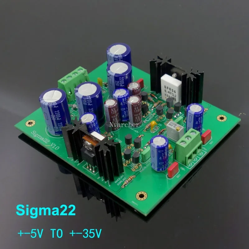 

Sigma22 Hifi Ultra-low UV Noise Field Tube Discrete Components DC Stabilized Positive And Negative Servo Power Board