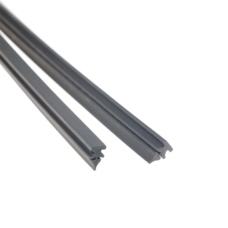 Car Wiper Rubber Strip Refill Double Layer 700MM Length 5.8mm Width (Length can be cut)