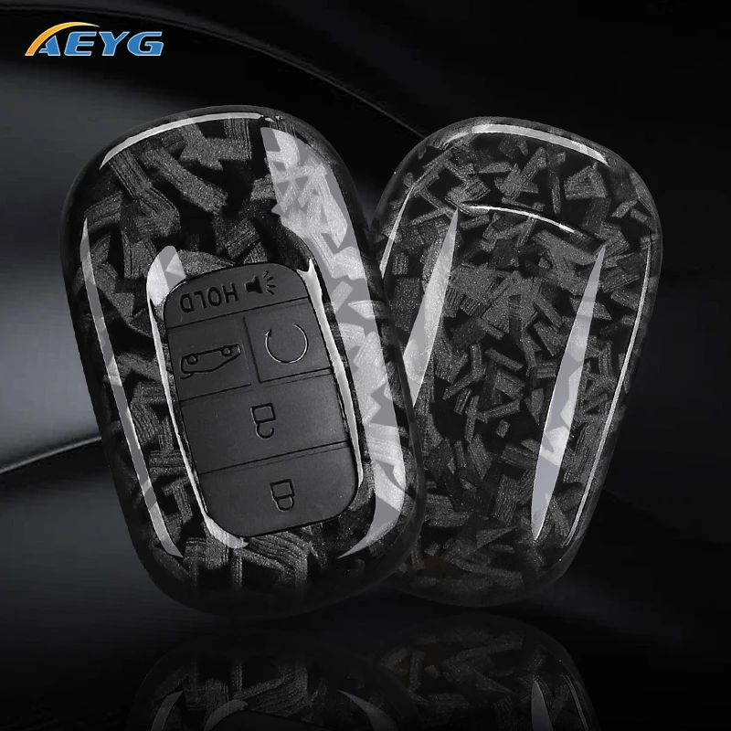 ABS Carbon fiber Car Key Cover Case Shell Fob For Honda Civic Accord HR-V CR-V CRV Accessories