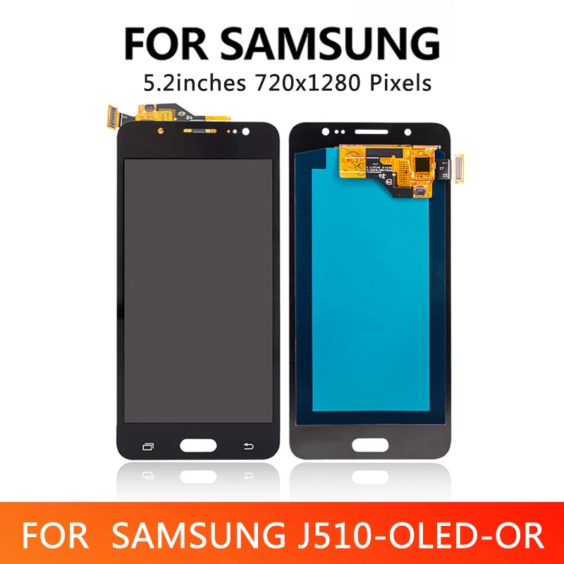 

Amoled J510 LCD For Samsung Galaxy J5 2016 J510 SM-J510F J510FN J510M LCD Display With Touch Screen Digitizer Assembly