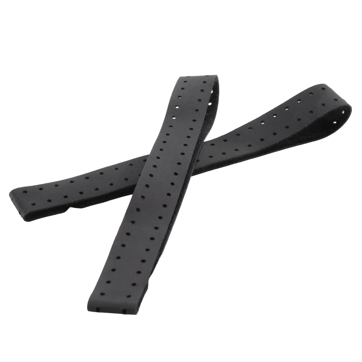 2Pcs Adjustable and Breathable Replacement Armband Soft Strap Band for Heart Rate Monitor - (Black)