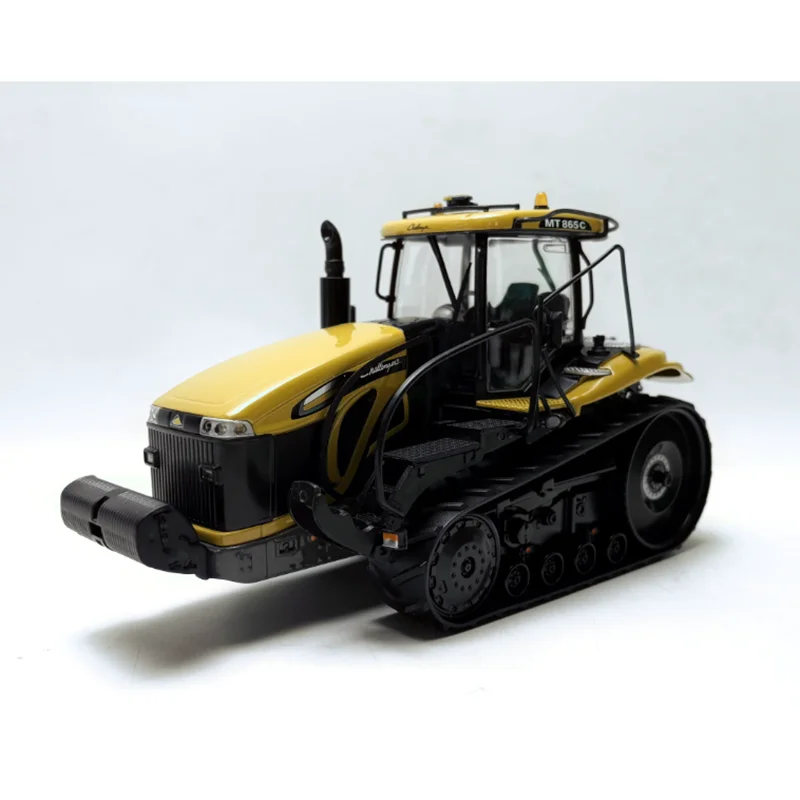 Modelo de Trator de Esteiras USK Challenger MT865C em Liga Metálica Escala 1/32 - Brinquedo Colecionável para Exibição