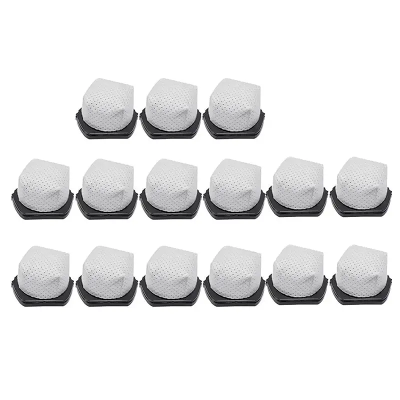 

HOTA43T 15Pcs Washable Dust Cup Filter For Shark XSB726N Hand Vacuum Cleaner Models For SV75 SV70 SV726 Accessories Kits