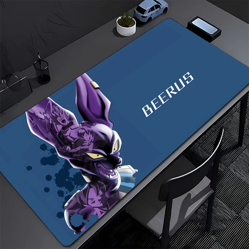 ゲーミングマウスパッドドラゴンボールアクセサリーオフィスゲーマーキーボードデスクマットノンスリップラップトップグランドマット大型PCカーペットゲームマウスパッド