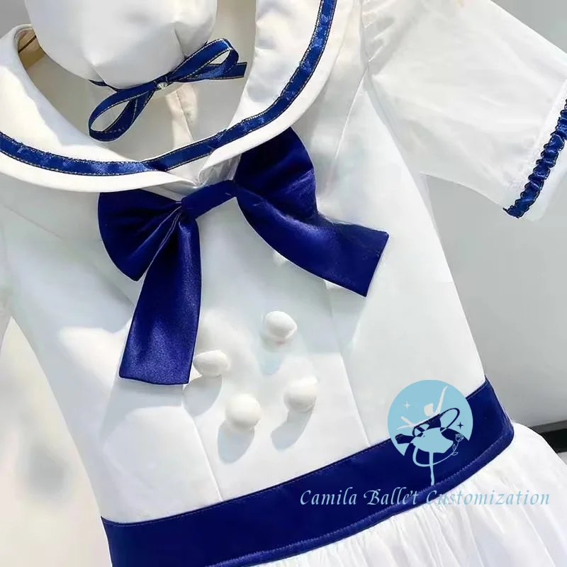 Nuevos lazos personalizados, variación de graduación, competición de Ballet, falda larga de Tiara para adultos y niños