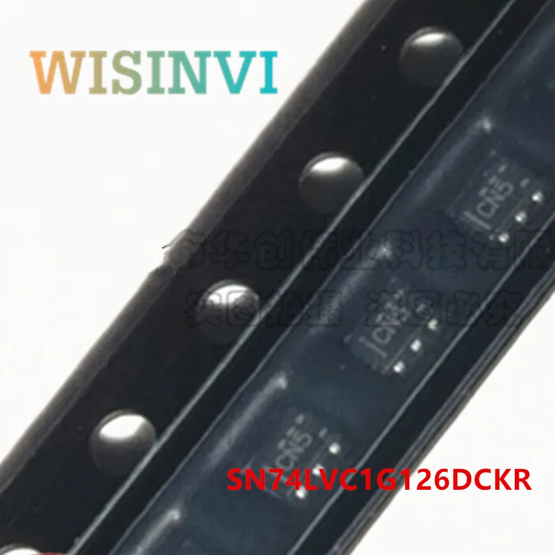 10PCS SN74AUP1T34DCKR marking U2E SC70-5 ＆  SN74LVC1G126DCKR marking CN5 or CNF or CNK or CNR or CNT SC70-5