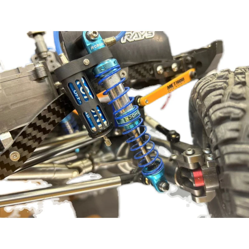 Soporte de amortiguador para coche teledirigido, piezas de bricolaje para 1/10 RC Crawler Traxxas TRX4 Defender TRX6 AXIAL SCX10 II 90046 RC4WD D90,