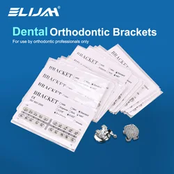 ELIJAH 1pack Dental Orthodontic Mini Roth Bracket Standard MBT Metal Braces Dental Orthodontic Edgewise Brackets
