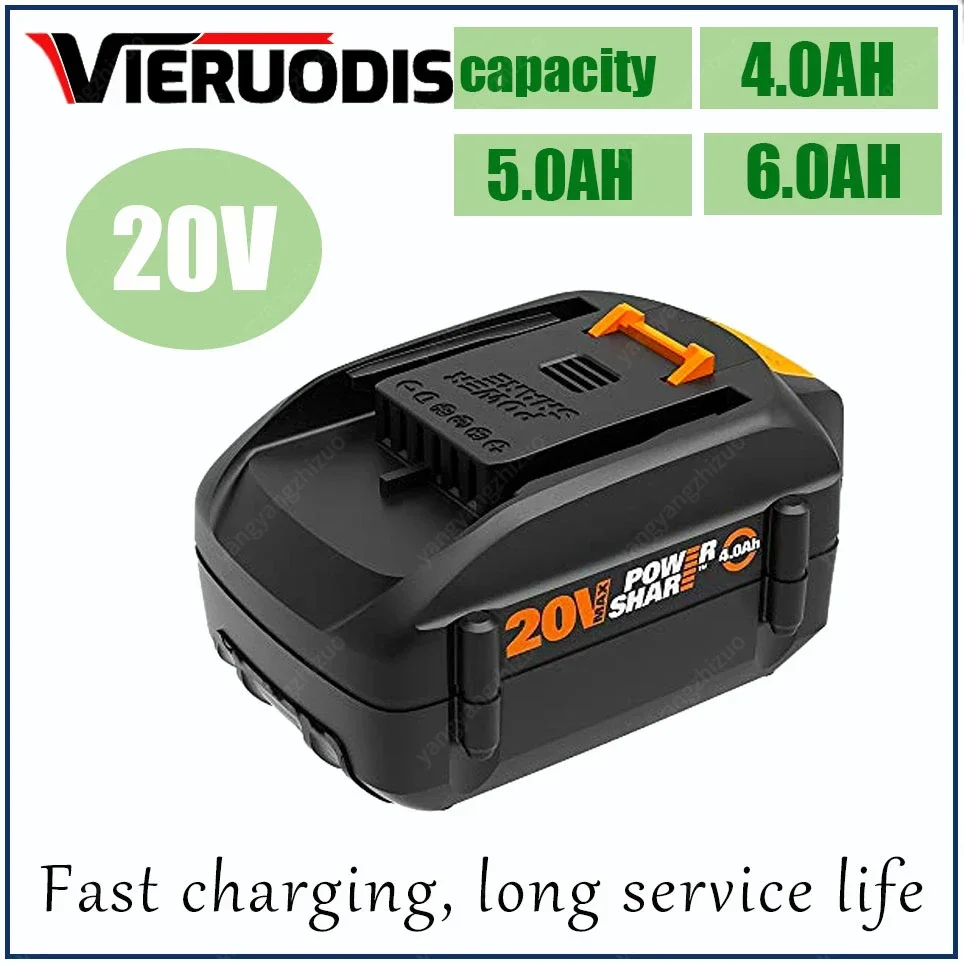 

Original For WORX brand new genuine WA3578 - PowerShare 20V 4.0AH/5.0AH/6.0AH lithium-ion large-capacity battery