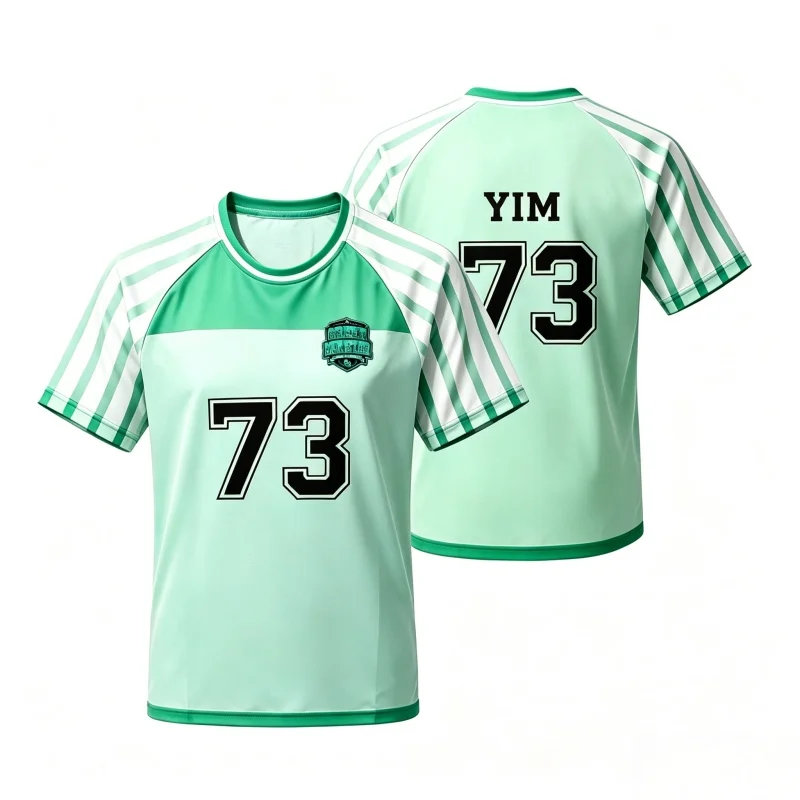 2026 Sommer Neu Herren Damen DMD Sport Day Thailand Green Monster Sporttrikot Nr. 191 Keng Freizeit T-Shirt Oberteile Familien-Kinder-T-Shirts – Detail 5