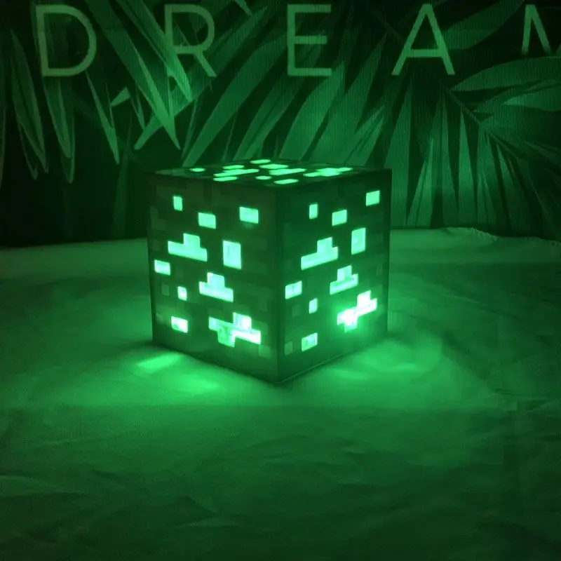 Color changing bottle mineral night light rechargeable toy model light