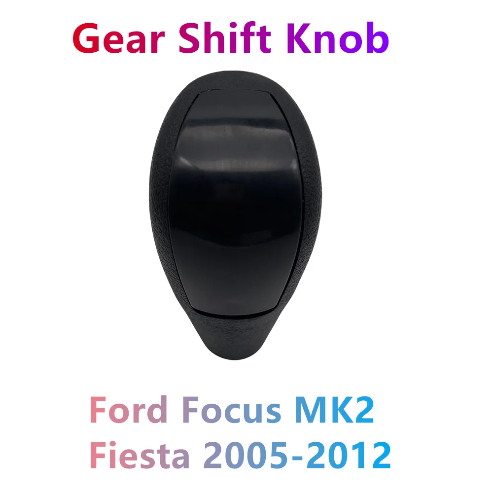 Automatic Car Gear Shift Knob Shifter Lever Black For Ford Focus MK2 Fiesta 2005-2012 High Quality Car Accessories