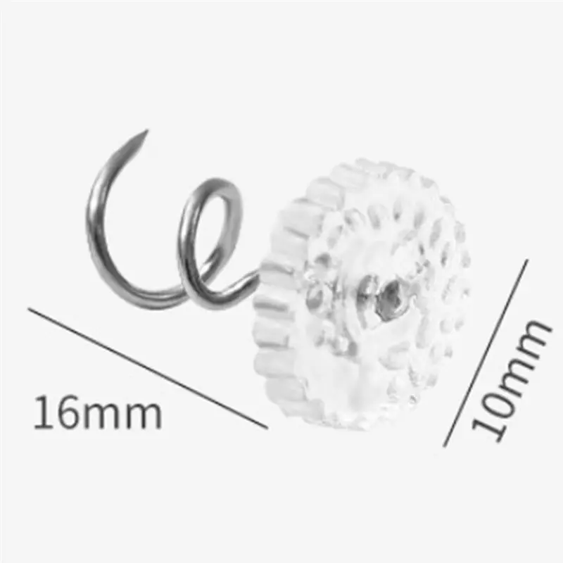 Best-100Pcs Spiral Sofa Nails Tacks - Decorative Furniture Pins For Enhanced Home Aesthetics