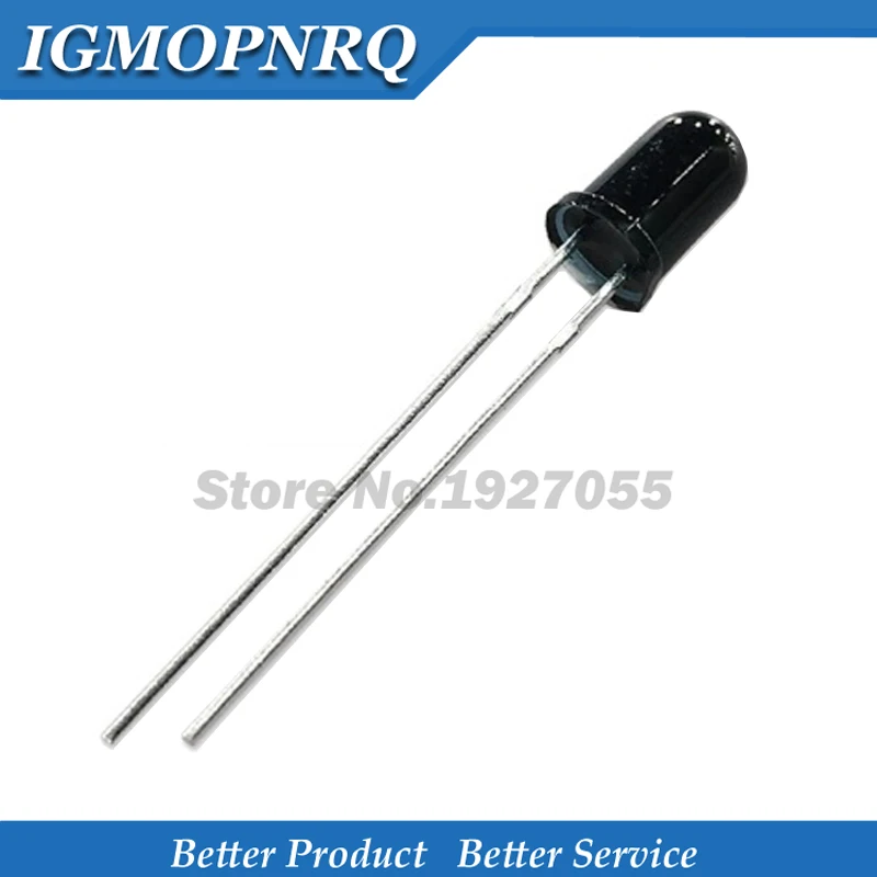 100PCS F3 F5 3MM 5MM 940nm LEDs infrared emitter and  receiver  Infrared to tube For arduino