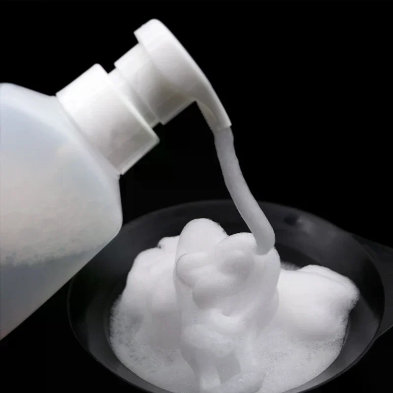 180ml bomba garrafa de espuma espremer sabão moussão dispensador líquido espuma shampoo loção engarrafamento garrafas de espuma vazio shampoo recipiente