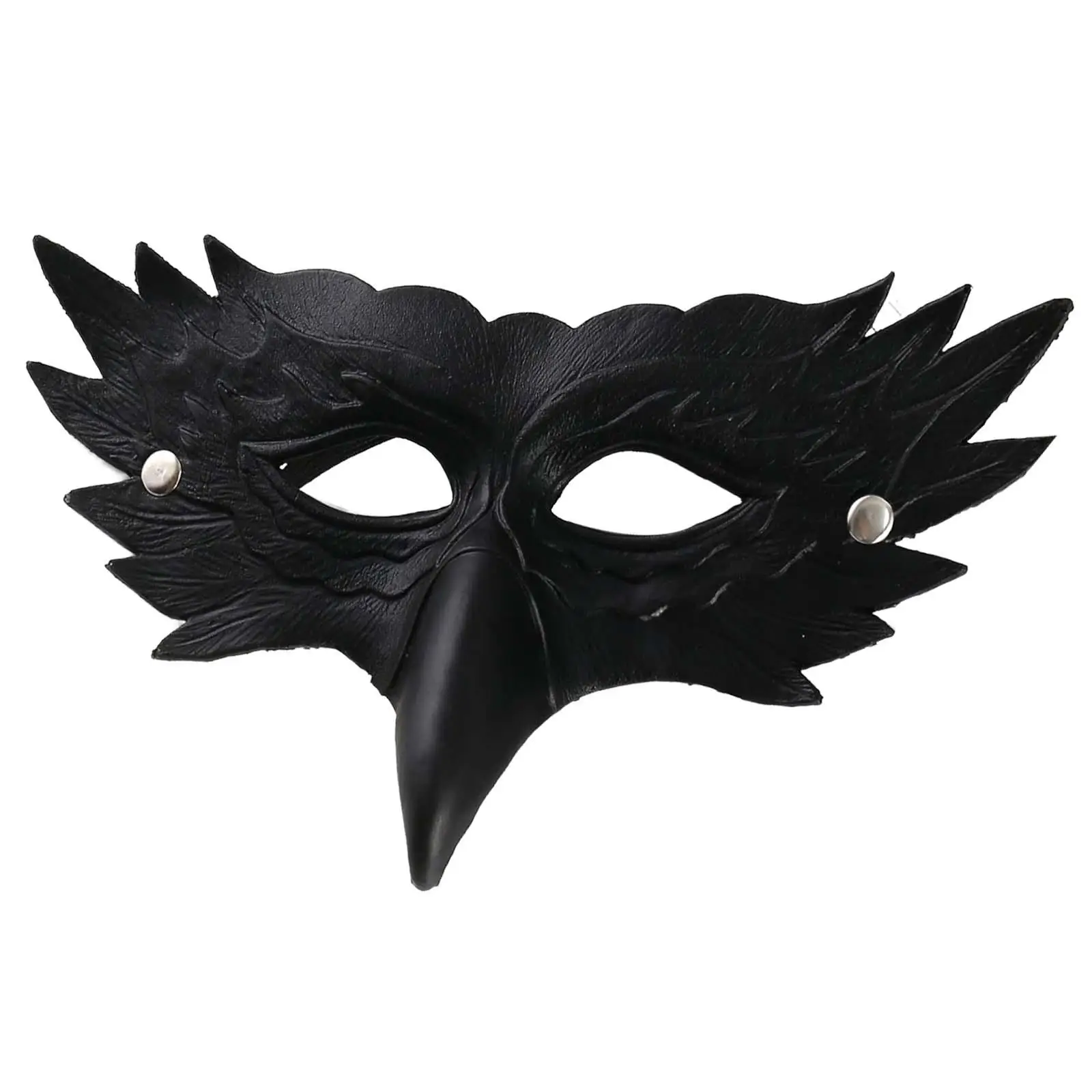 Eagle Masquerade Mask Men Women PU Leather Creative Party Face Covering Mask for Festival Rave Ball Mardi Gras Event