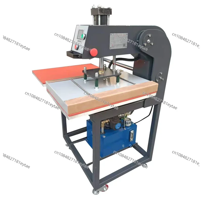 Double station hydraulic heat transfer machine semi-automatic heat transfer machine clothing printing t-shirt pressing machine