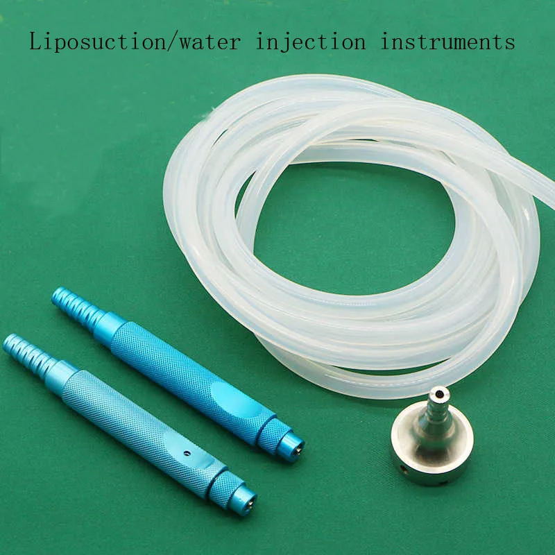 Tuyau de machine d'aspiration de graisse, tuyau de machine d'injection d'eau, silicone résistant aux hautes températures, poignée de machine d'aspiration de graisse