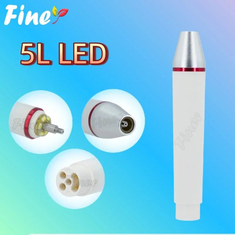 

Finer 1 PC Dental Ultrasonic Piezo Scaler Handpiece 5L LED Fit for WOODPECKER EMS Dental Ultrasonic Scalers