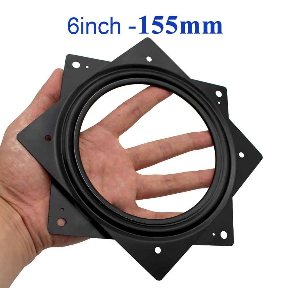 

Square 360 Degree Rotating Turntable 2 3 4 Inch Metal Rolling Bearing Turntable Heavy Duty Bearings Plate Hardware Turntable