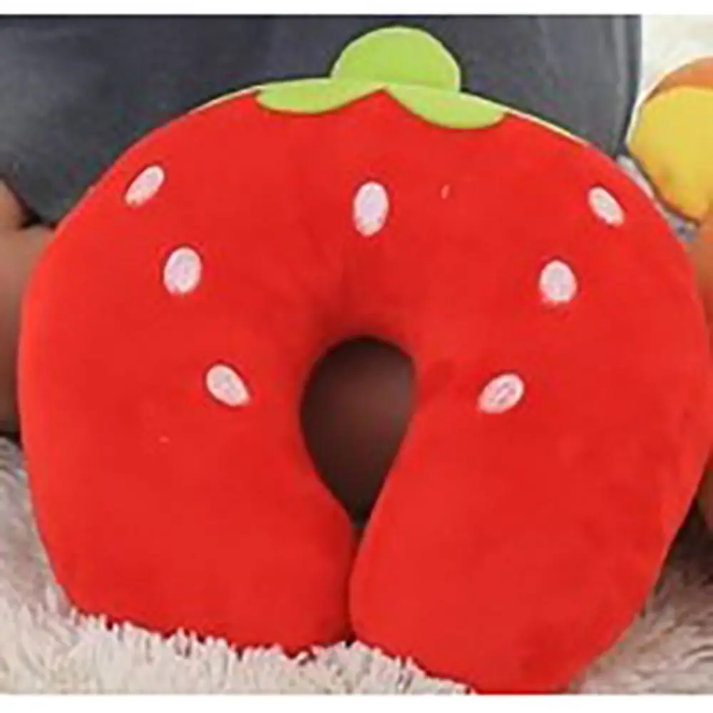 10 Colors Soft U-Shaped Plush Sleep Neck Protection Pillow Office Cushion Cute Lovely Travel Pillows For Children/Adults