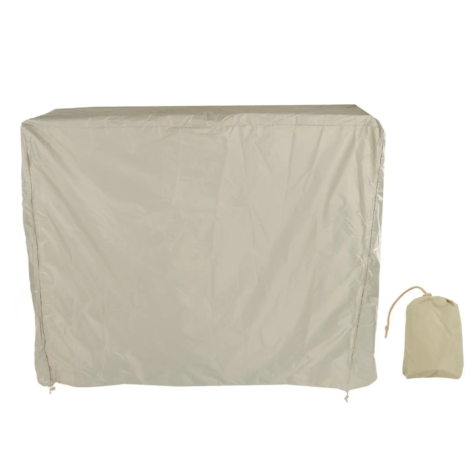 

Breathable Beige Table Tennis Dust Cover - 190cm Silver Coated Polyester Taffeta, Dustproof for Outdoor Use