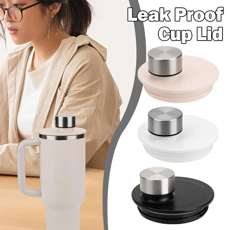 Compatible Replacement Leakproof Lid For Stanley Handle Tumbler Food Grade Heat Resistant Spill Proof Cup Cover Accessory