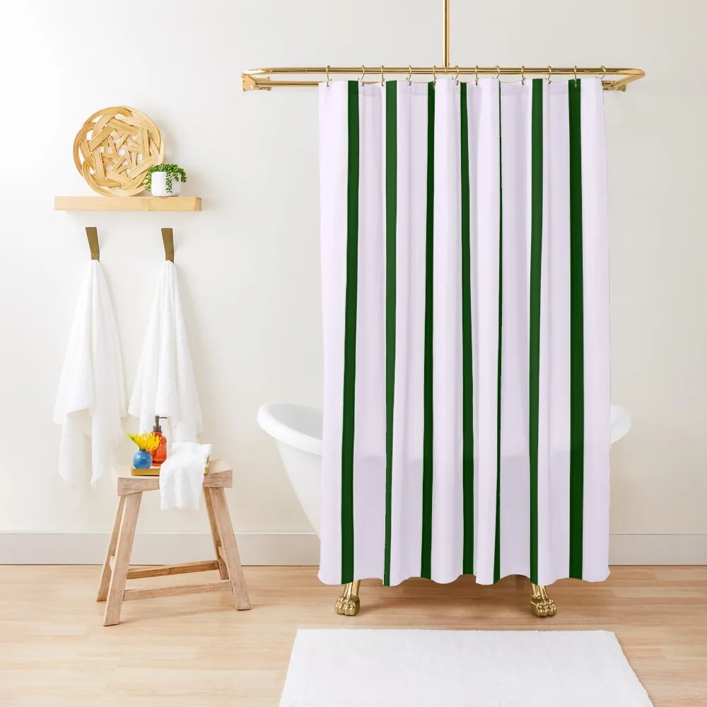 

Green Stripes Shower Curtain Shower Set Modern Showers For Bathroom Bathroom For Shower Curtain