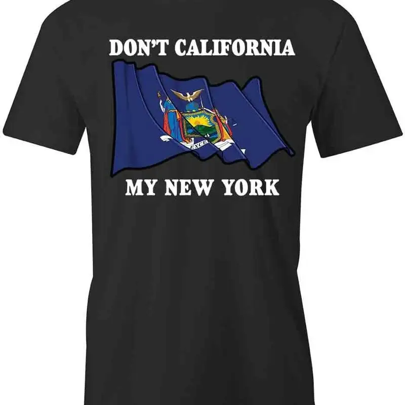 

Футболка «Не КАЛЬФОРНИЮ МОЕЙ НОВЫЙ ЯОРК» с хлопковой одеждой S1BCA587