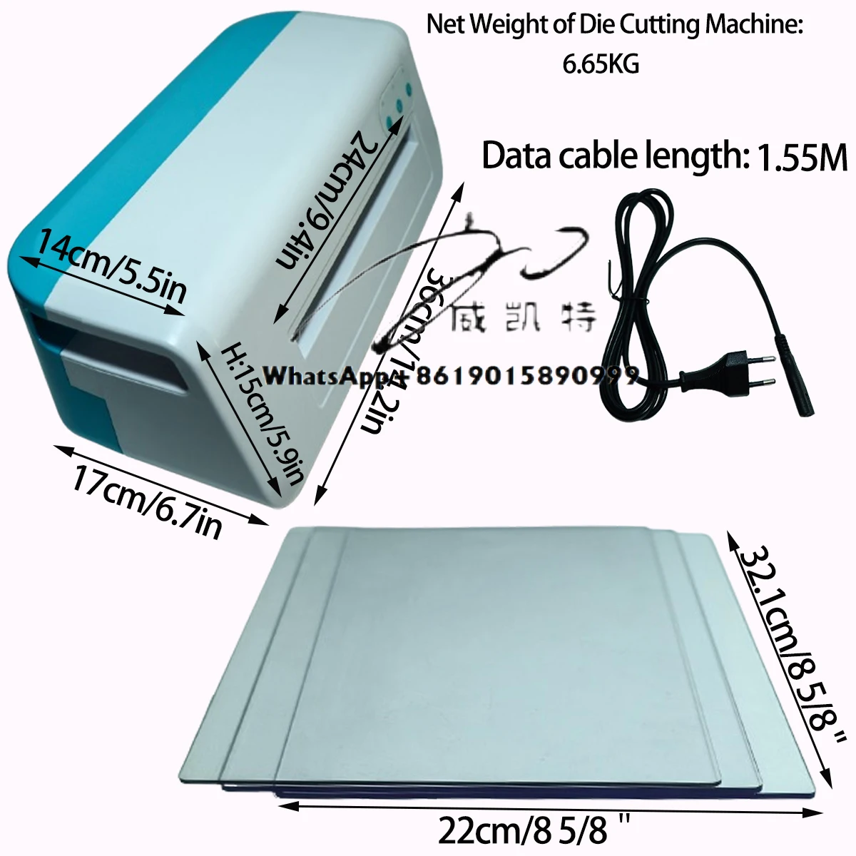 New 9inch Openning A4 Die Cutting and Embossing Machine for Card Making ,Electric Version