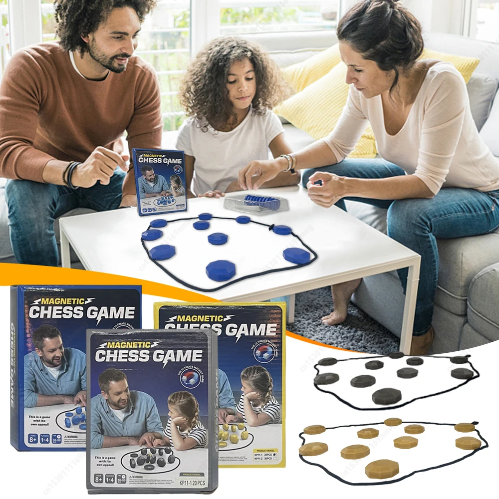 

Настольные стратегические настольные игры, магнитные игры с камнями, магнитные шахматы, интерактивная магнитная игра для семьи, детей и взрослых