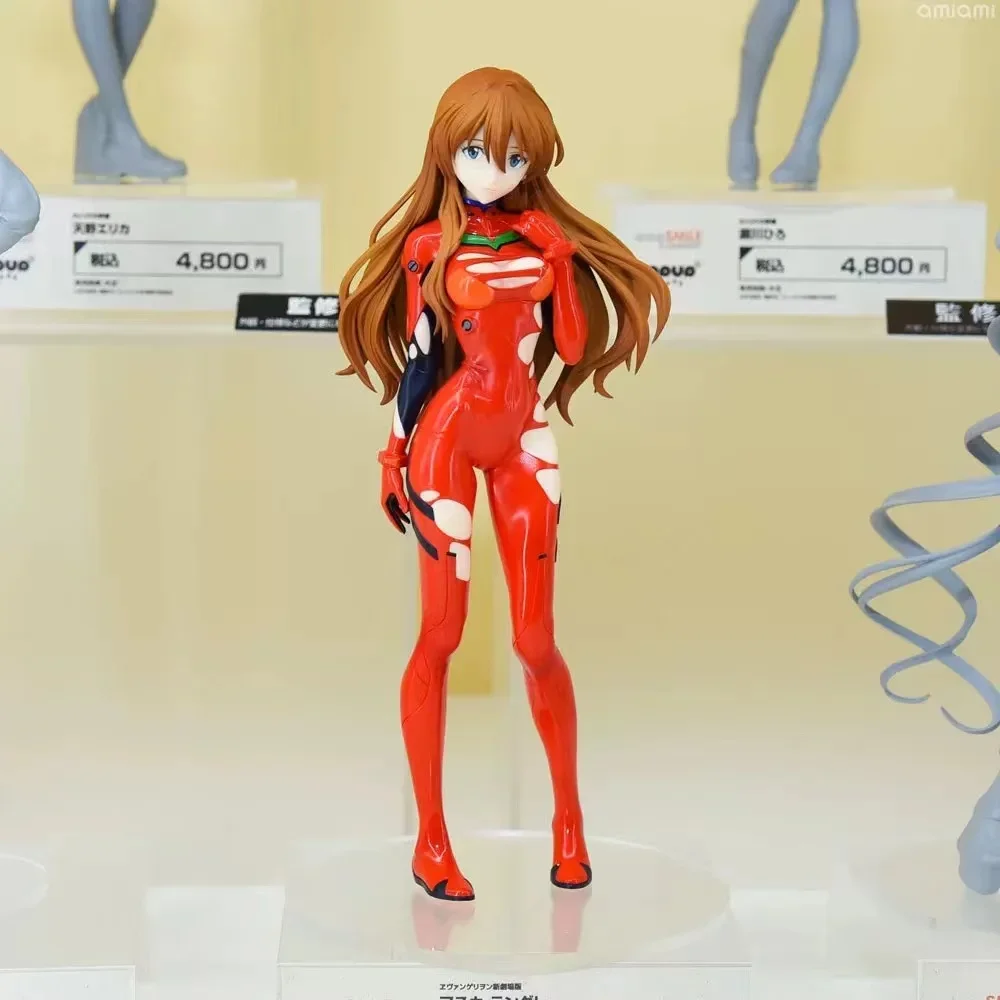 Original GSC POP UP PARADE Asuka Langley Soryu Anime EVA NEON GENESIS EVANGELION Action Fiqure Model Toy GOOD SMILE Genuine