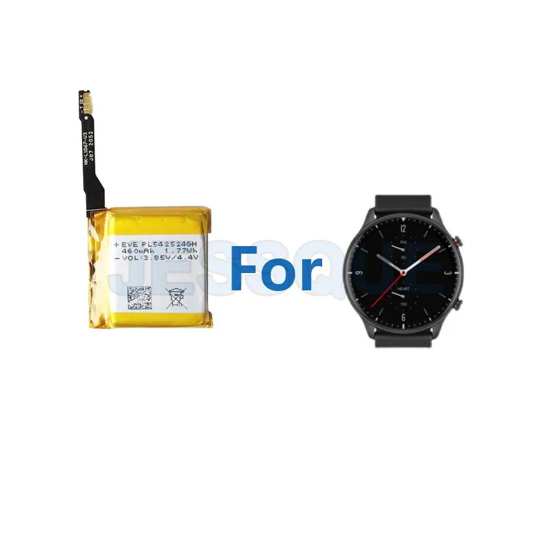 460 мАч PL 542524 Аккумулятор GH для умных часов HUAMI AMAZFIT GTR 2 2E