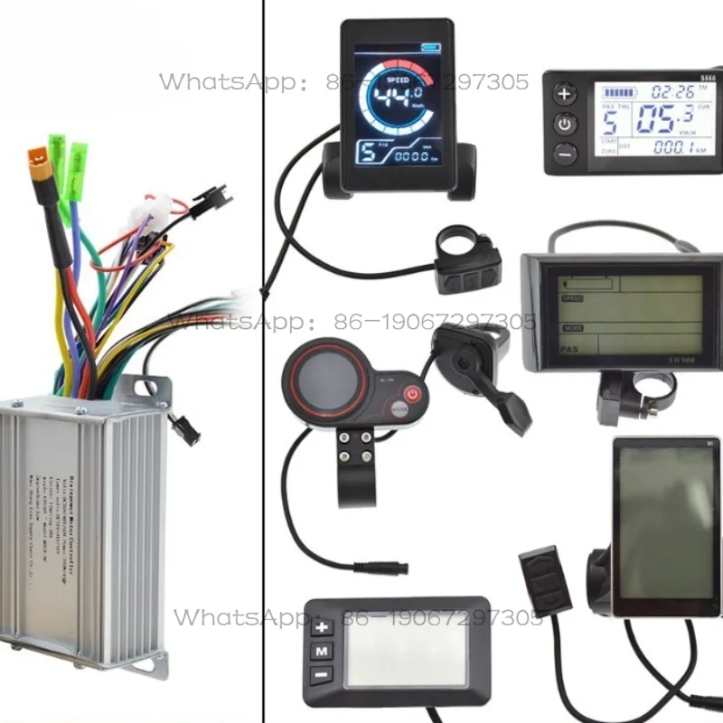 

Универсальный переключатель-контроллер для электросамокатов 250W/350W/450W