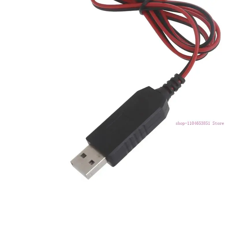 USB Power Converter Actulet Alminators Cable Замените 2pc 1,5V LR03 разъем AAA 0xla